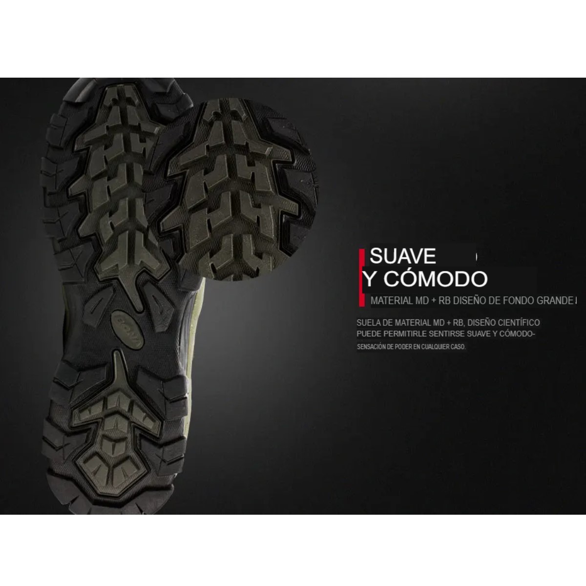 Zapatos senderismo verde deporte clásico hombre zapatillas cordones correr aire libre camping