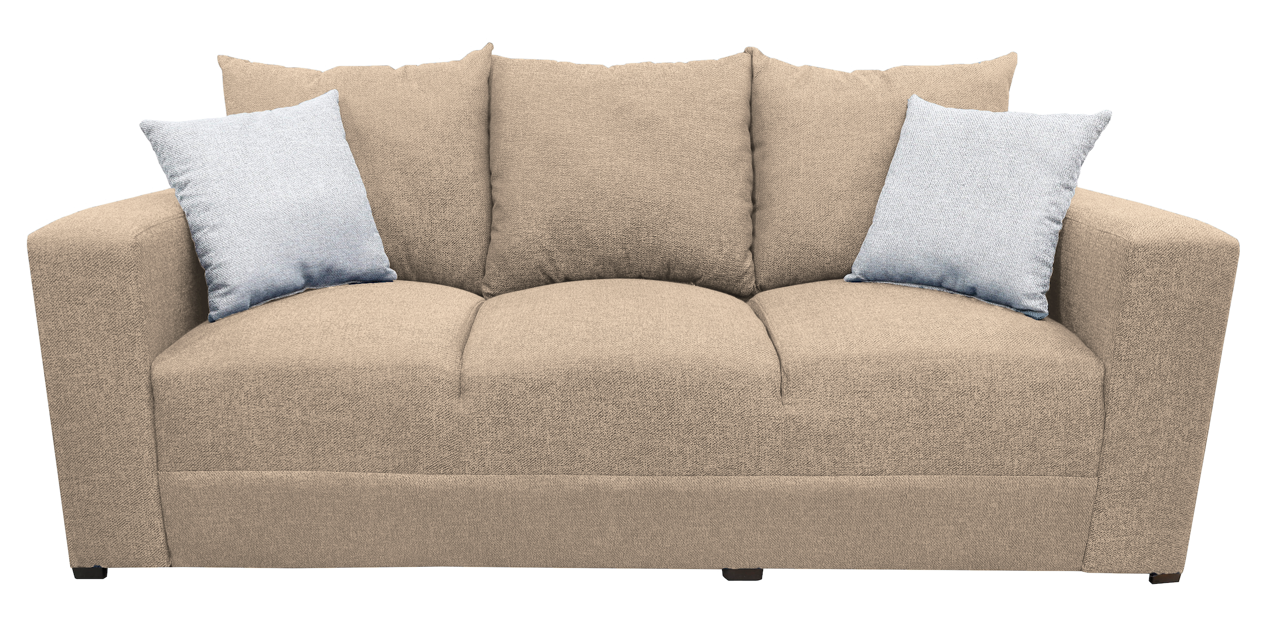 Sala Modular 3-2-1 El Bazar Store Miami Beige, Sofa, Love seat y sillon