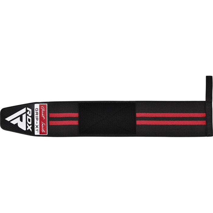 Muñequeras Rojas Para Levantamientos De Pesas W2 Rdx Gym Fitness
