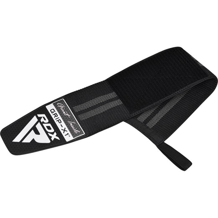 Muñequeras Grises Para Levantamientos De Pesas W2 Rdx Gym Fitness