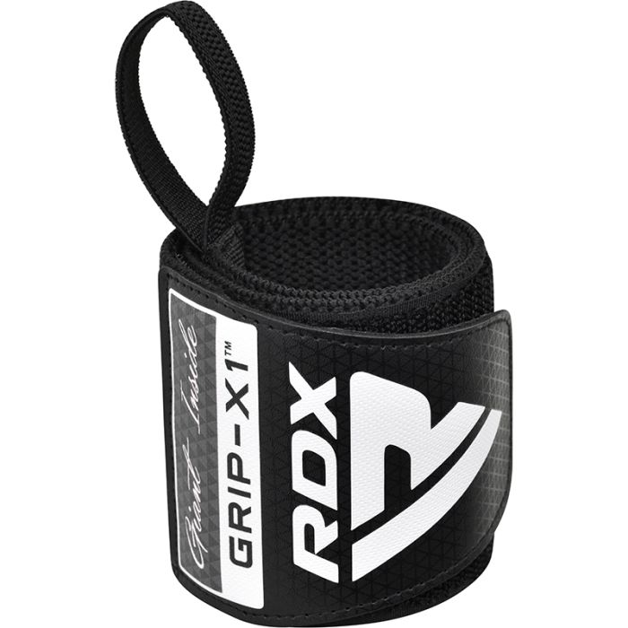 Muñequeras Grises Para Levantamientos De Pesas W2 Rdx Gym Fitness