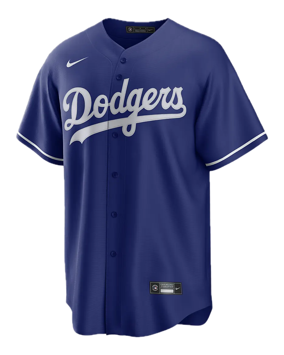 Jersey Original Nike Beisbol MLB Dodgers Los Angeles visita T7LM-LDA2