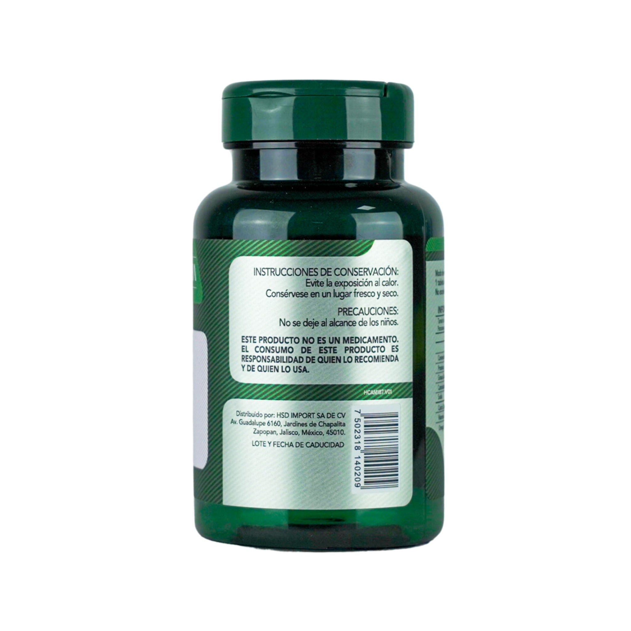 Herbalia Lab | Calcio Max 600 Triple Fuerza con Vitamina D3 y Omega 3 - 90 Tabletas