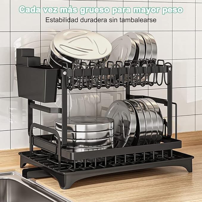 A DAHAN Escurridor de Trastes Acero Inoxidable