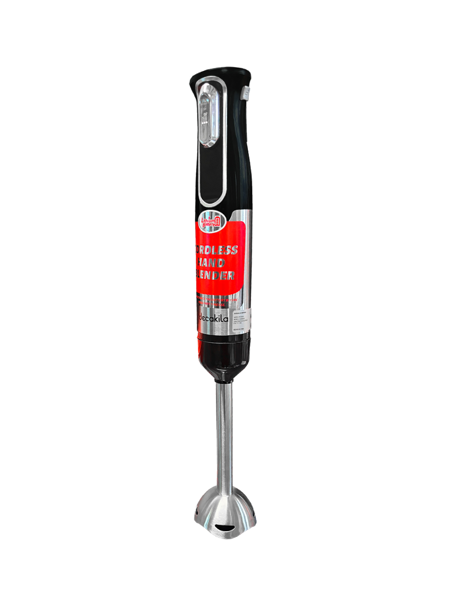 Batidora de Inmersión Inálambrica 2 velocidades Rojo Decakila KMJB023B