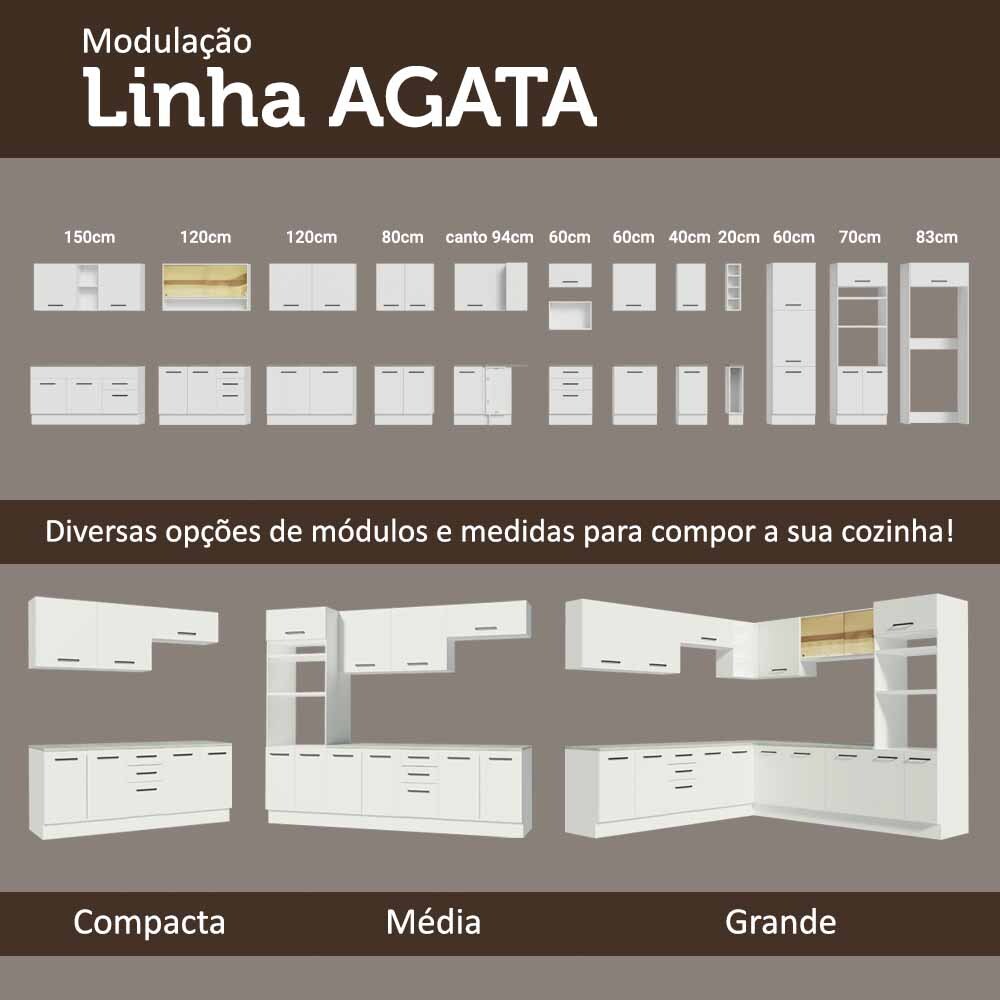 Alacena de Cocina para Horno Madesa Agata 60cm BB