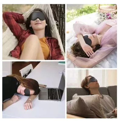  Antifaz 3d Para Dormir Adjustable Respirable 
