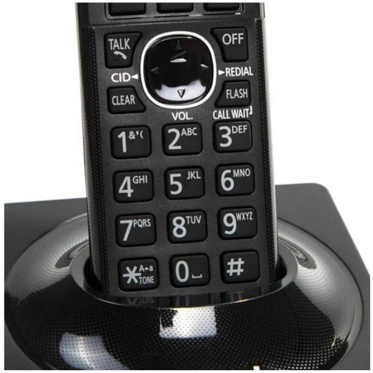 Teléfono Inalámbrico Panasonic KX-TG1711MEB Digital Negro