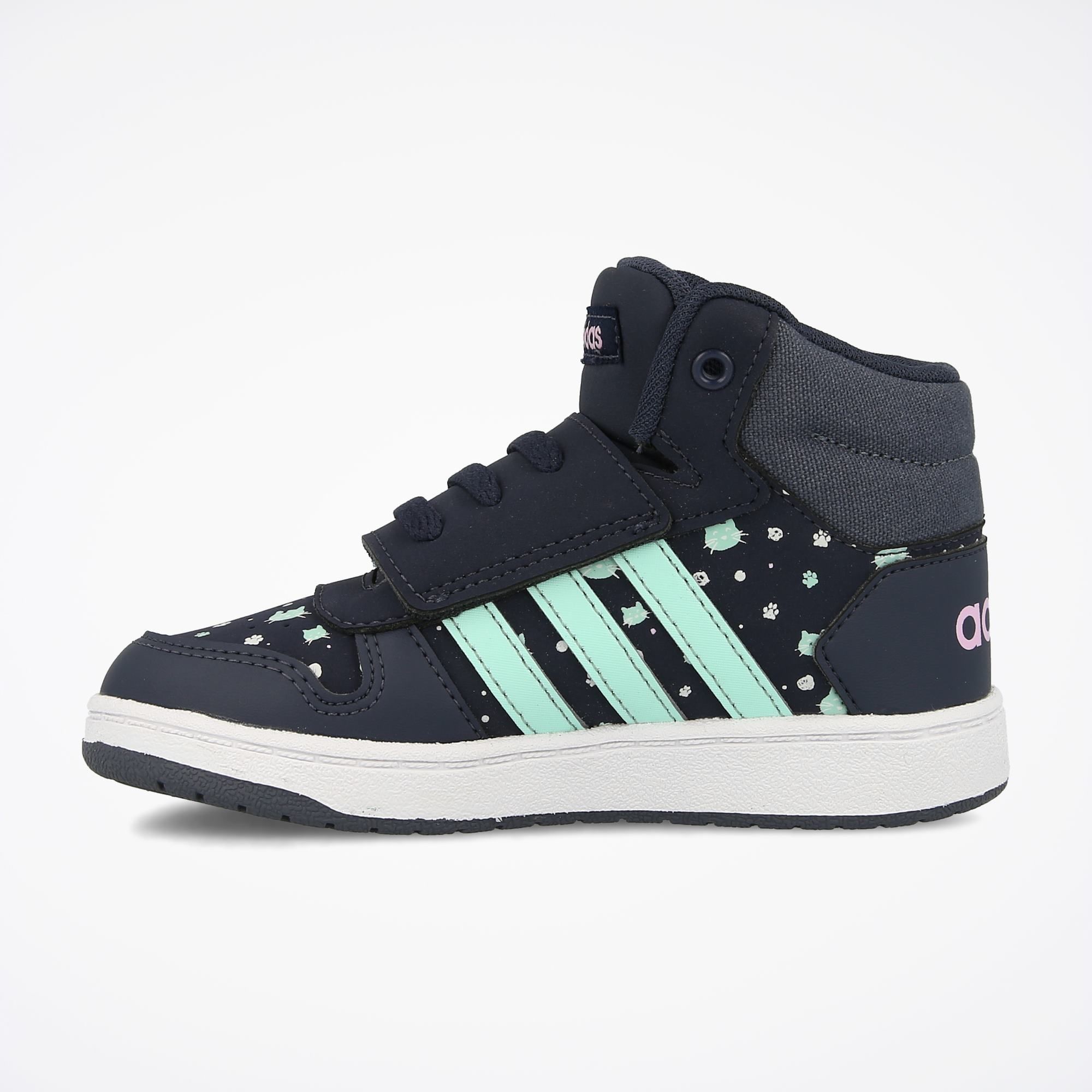 adidas Hoops 2.0 Mid Azul Tenis Infantil Bota