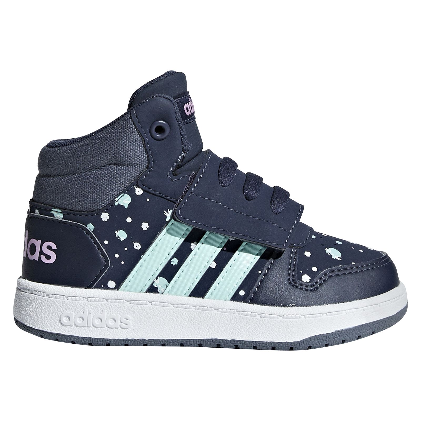 adidas Hoops 2.0 Mid Azul Tenis Infantil Bota
