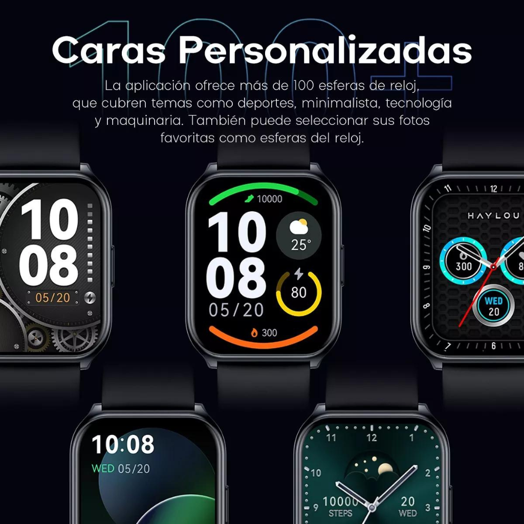 Smartwatch Haylou Watch 2 Pro 1.85" Pantalla, Ipx68, batería larga duración