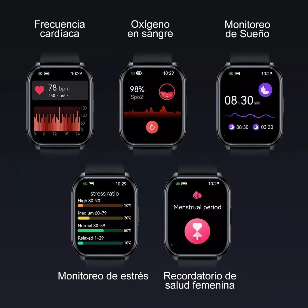 Smartwatch Haylou Watch 2 Pro 1.85" Pantalla, Ipx68, batería larga duración