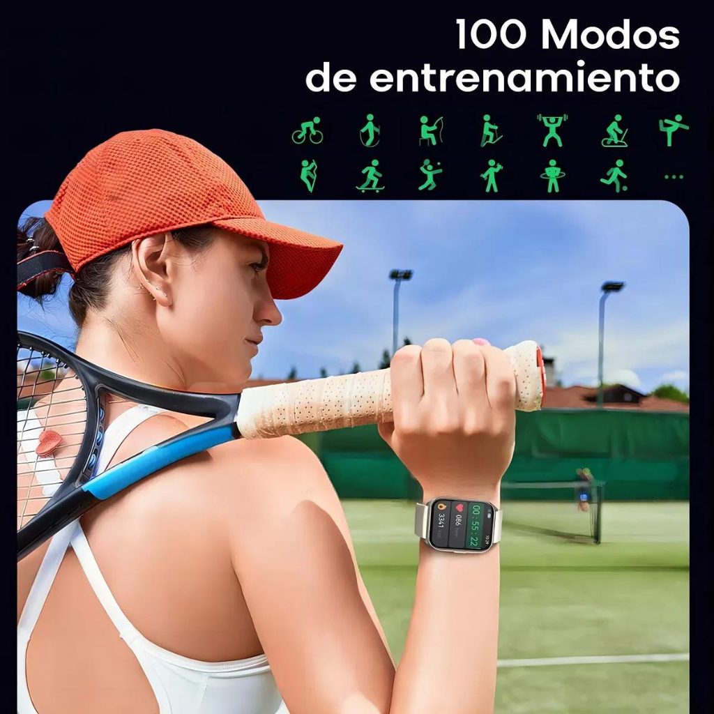 Smartwatch Haylou Watch 2 Pro 1.85" Pantalla, Ipx68, batería larga duración