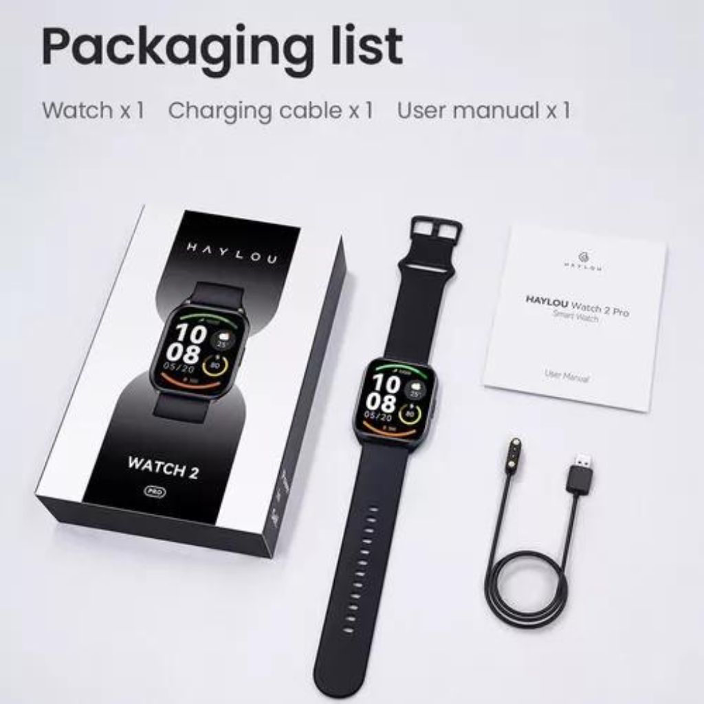 Smartwatch Haylou Watch 2 Pro 1.85" Pantalla, Ipx68, batería larga duración