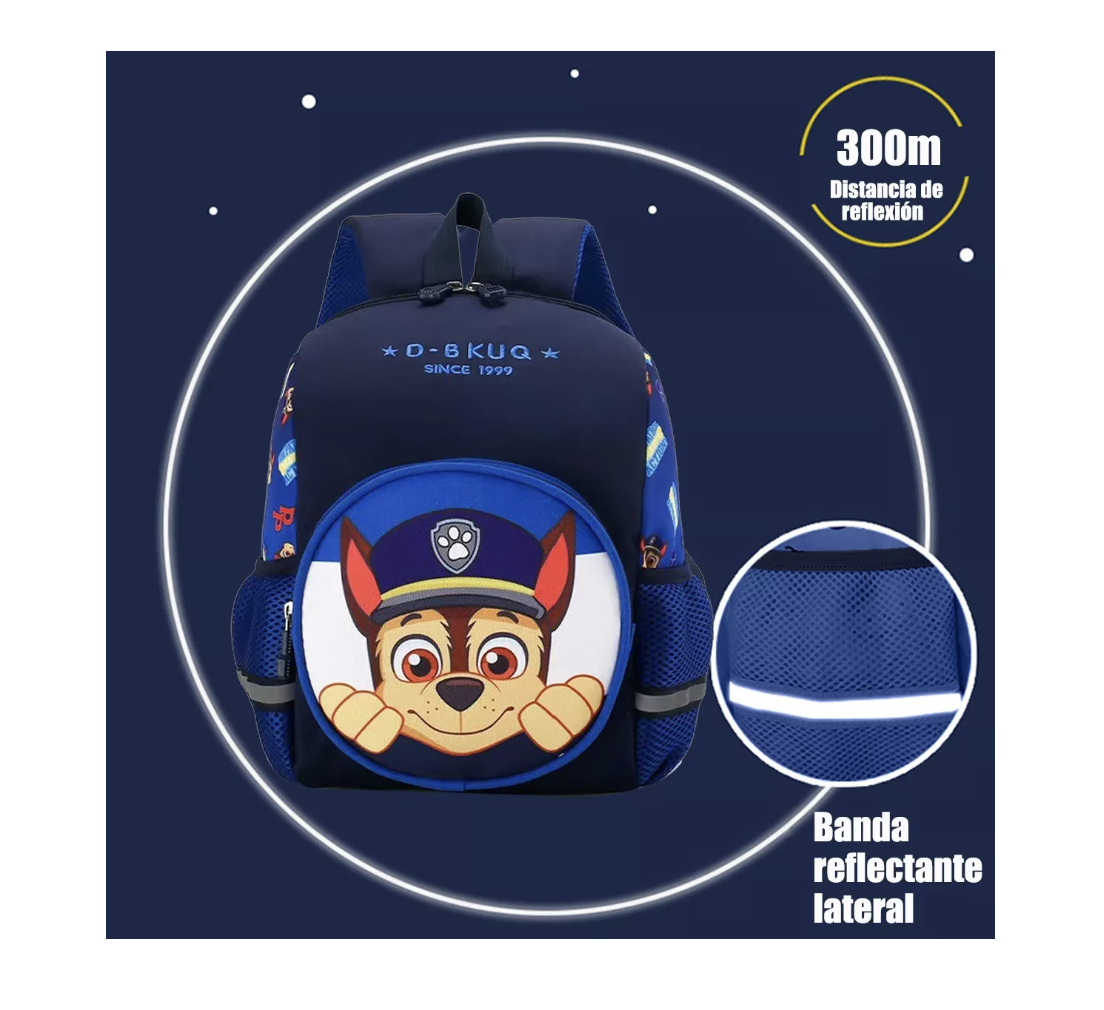 Mochila Escolar Preescolar Niño Niña Kawaii Mochila Infantil Paw Patrol T
