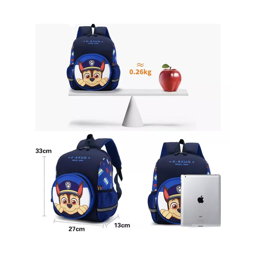 Mochila Escolar Preescolar Niño Niña Kawaii Mochila Infantil Paw Patrol T