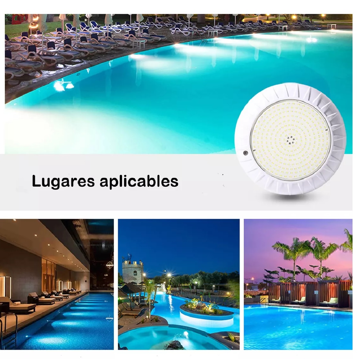 Luz Led Piscina Lampara Para Alberca 12v 18w