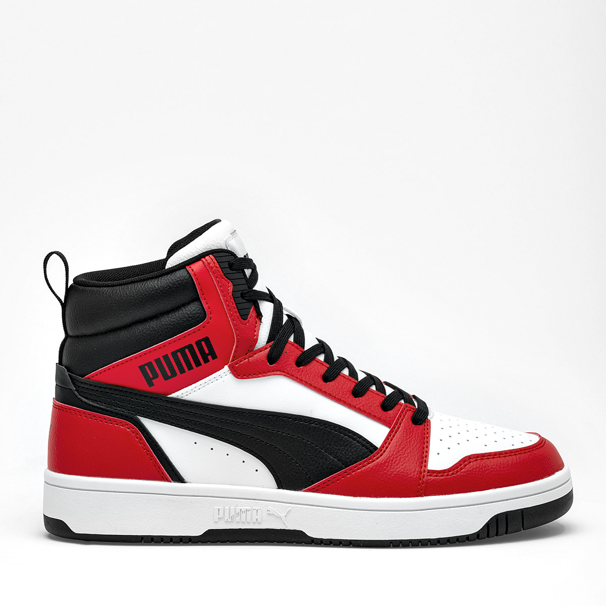 TENIS URBANO HOMBRE DE Puma ESTILO 392326-04 COLOR BLANCO ROJO NEGRO.