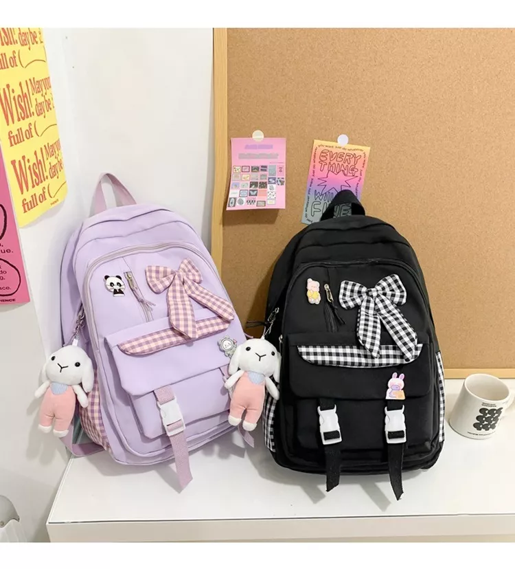 M Escuela Secundaria Chica Arco Lindo Y Dulce Estudiante Mochi