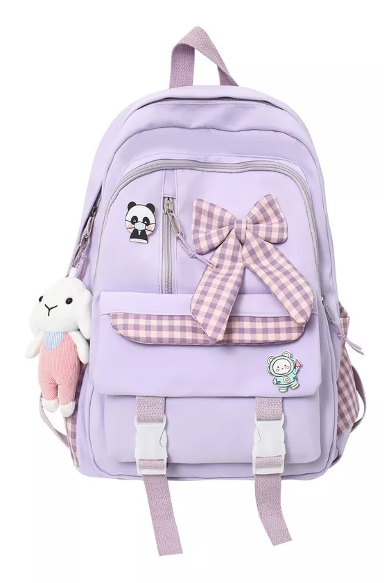 M Escuela Secundaria Chica Arco Lindo Y Dulce Estudiante Mochi