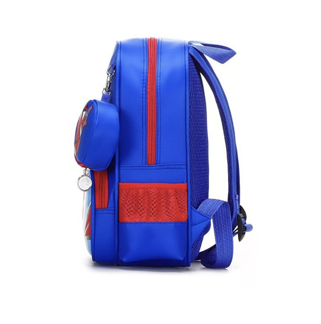 Mochila Preescolar Spiderman Escolar Kinder Para Niños T