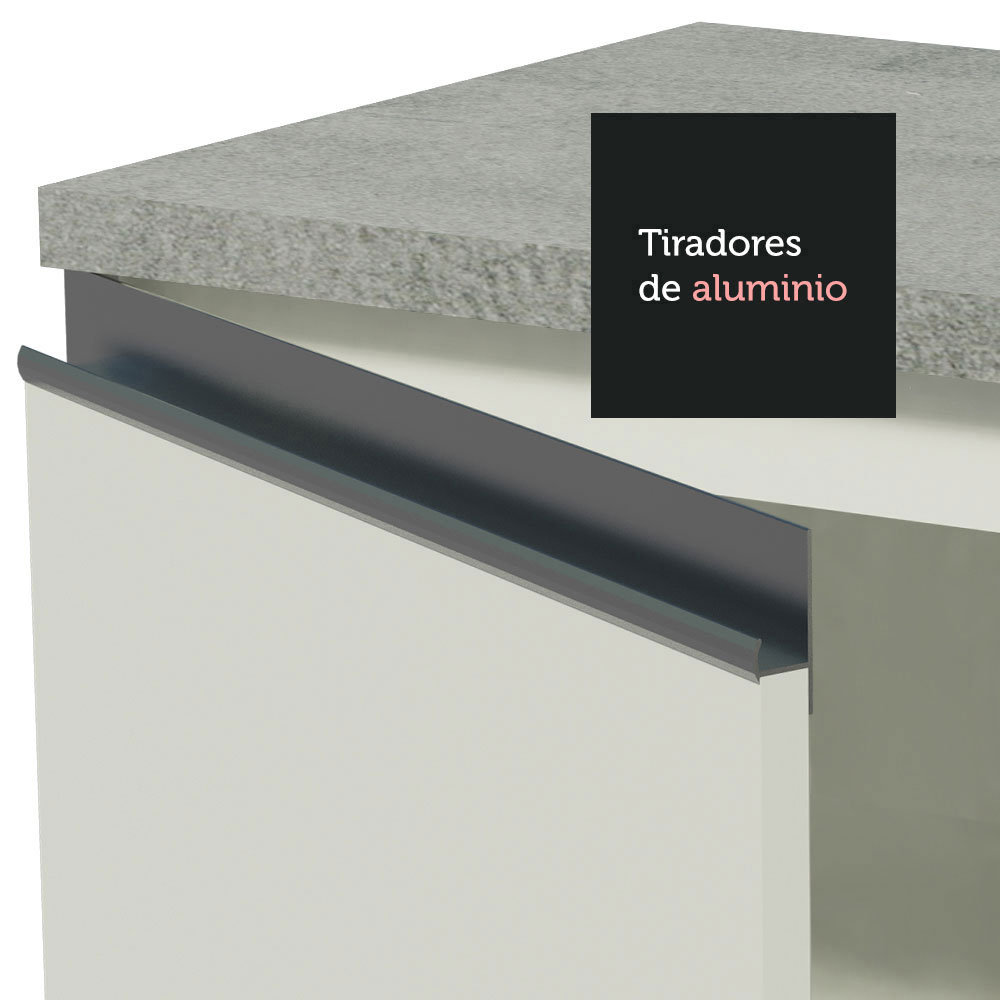 Cocina Integral Completa Modular Madesa Glamy 240cm BB 09
