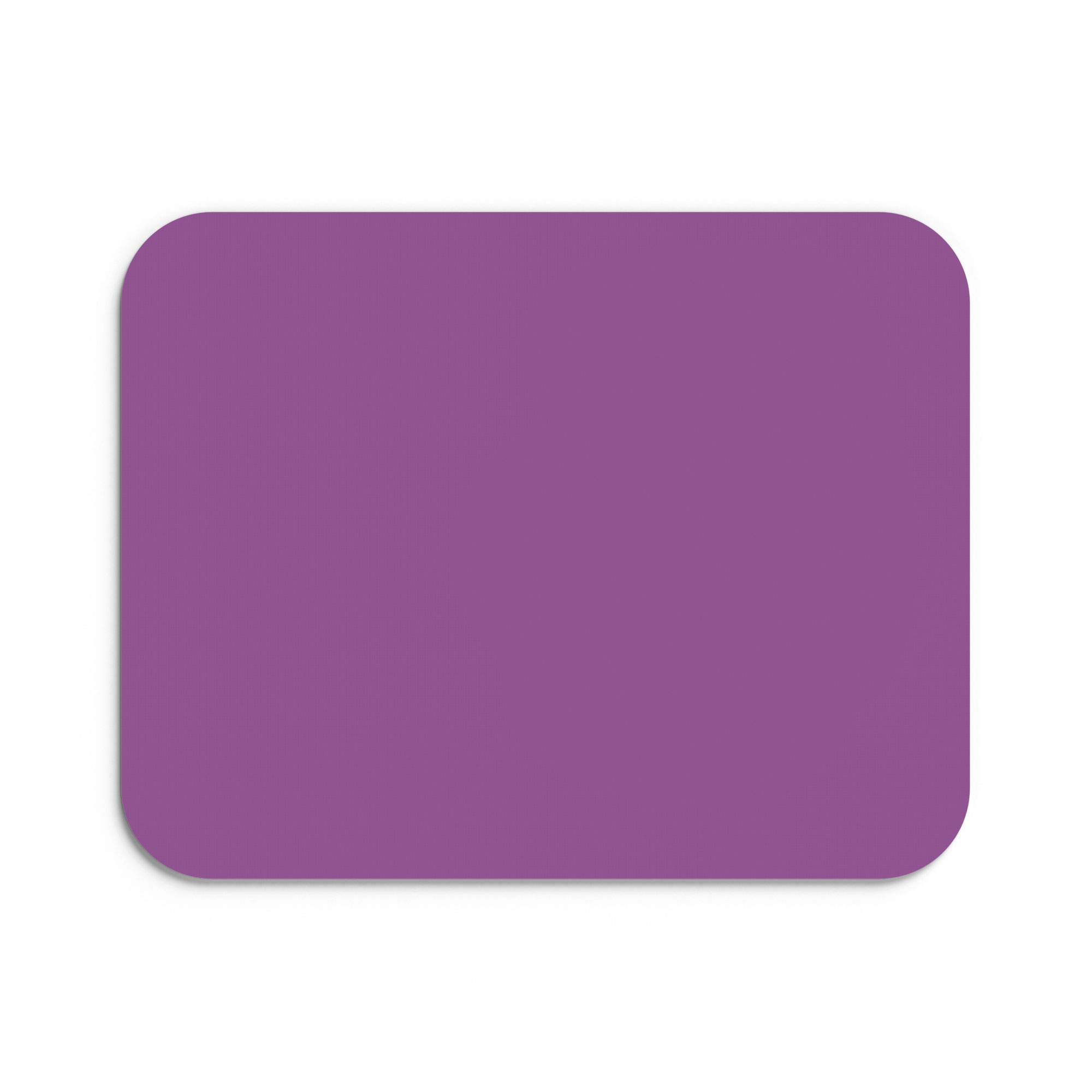 Mouse Pad de 22 * 18cm, Color Morado Mouse Mat de Antideslizante Natural en Neopreno, Alfombrilla de Mouse para Juego Color Duradero de Textura