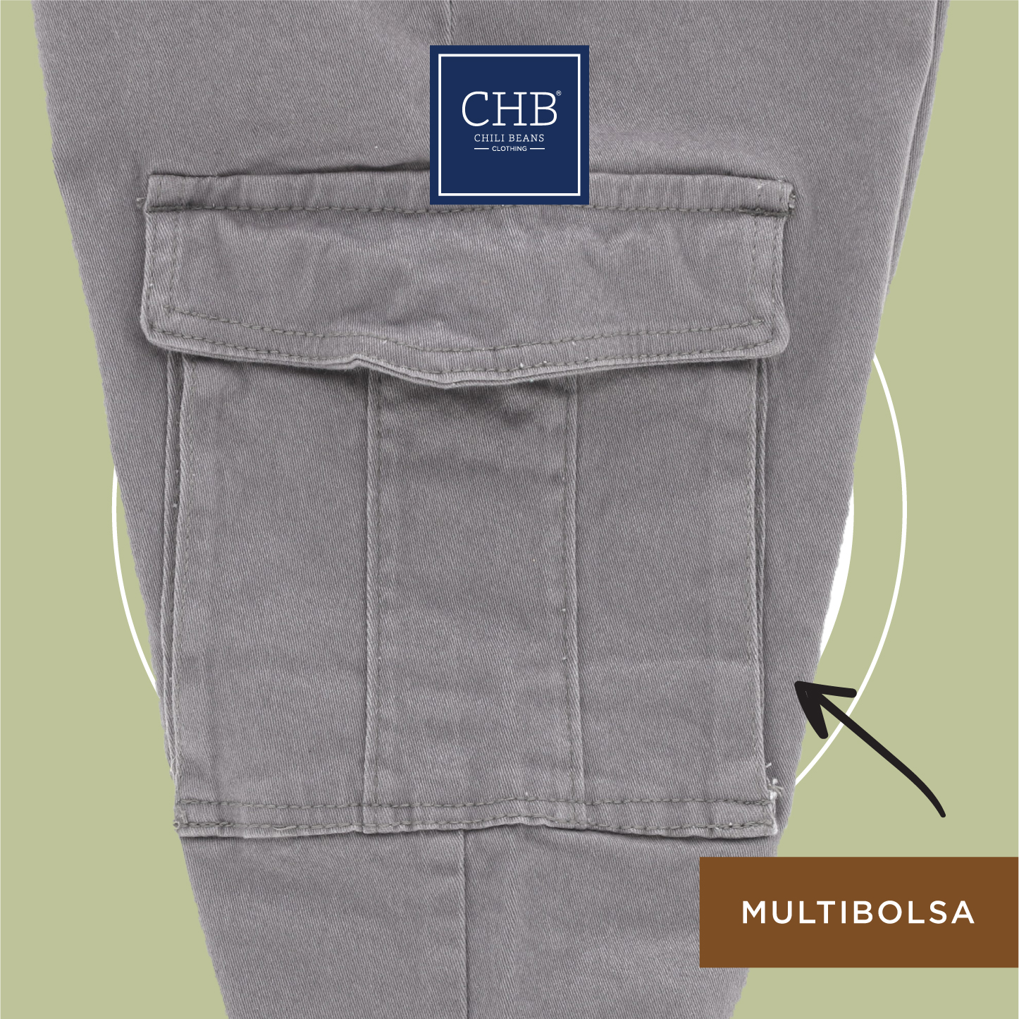 Pantalón Táctico Color Verde Militar Para Hombre Slim Fit Ajuste Cómodo