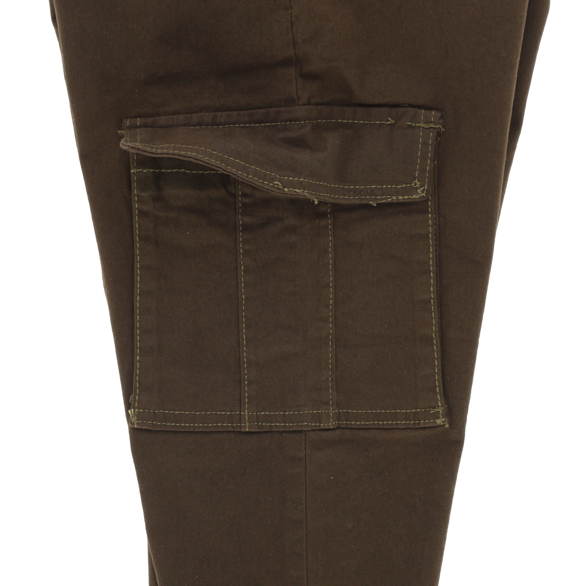 Pantalón Táctico Color Verde Militar Para Hombre Slim Fit Ajuste Cómodo