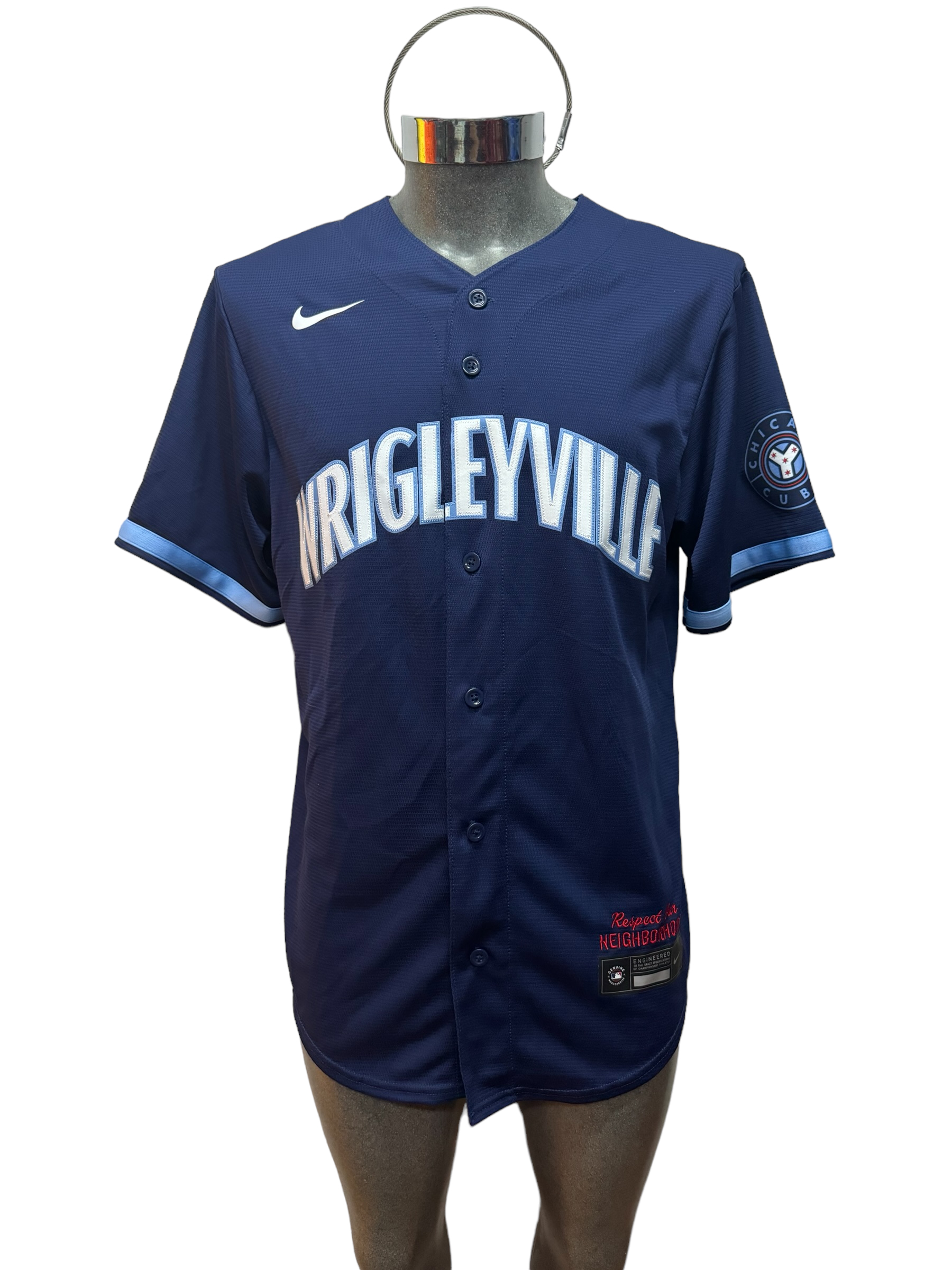 Jersey Nike Beisbol MLB Chicago Cubs city Connect #27 T770-EJCC
