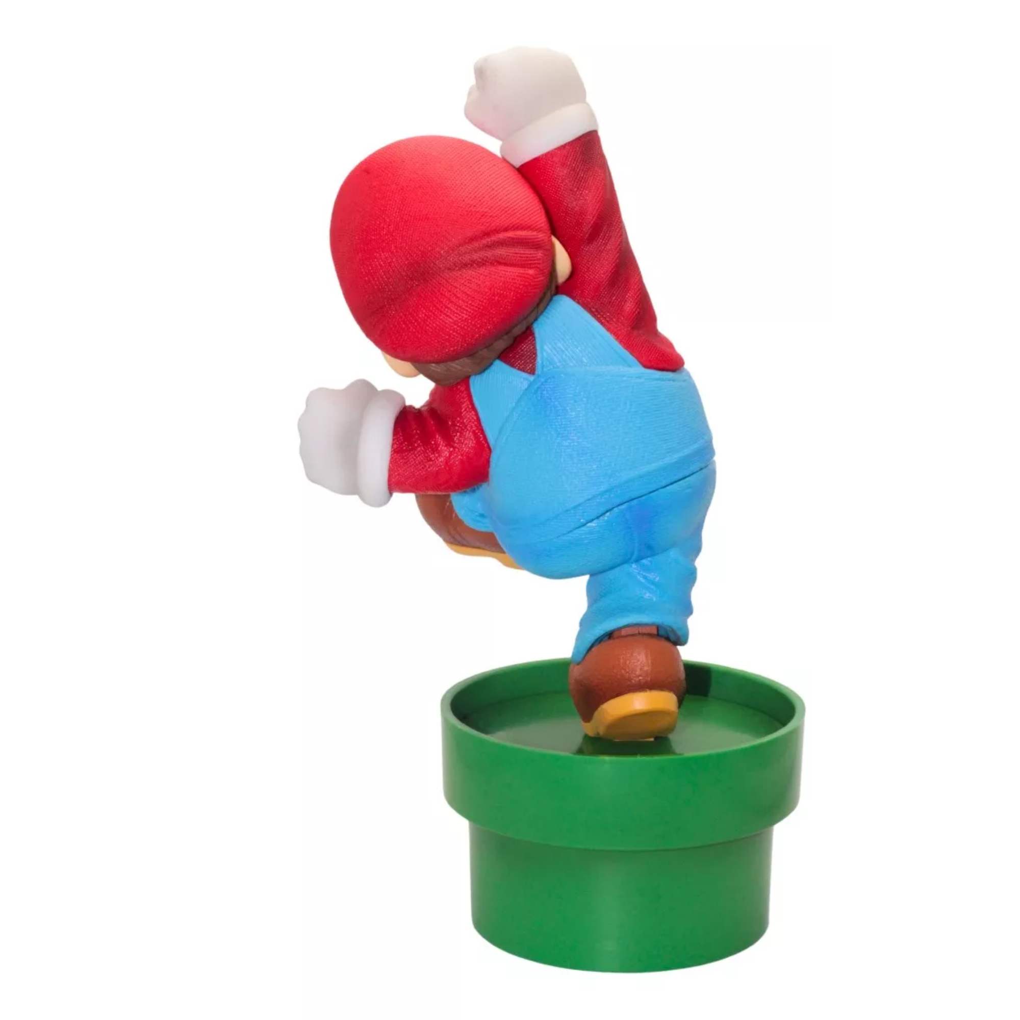 Figura Super Mario Bros Estatuilla Coleccion Decoración 25cm