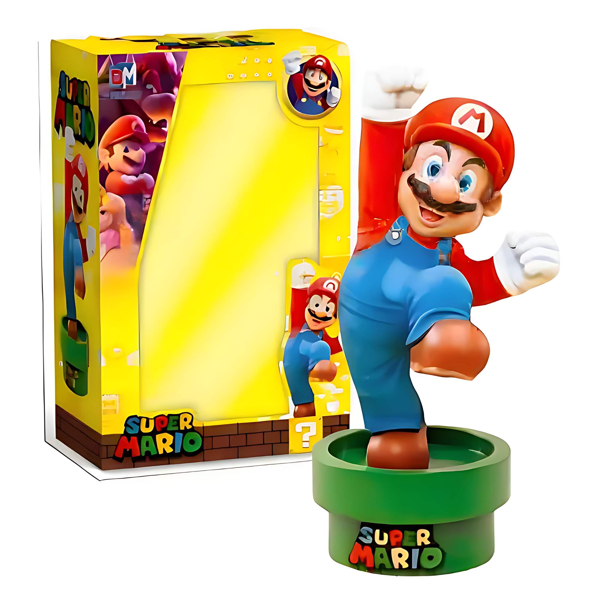Figura Super Mario Bros Estatuilla Coleccion Decoración 25cm