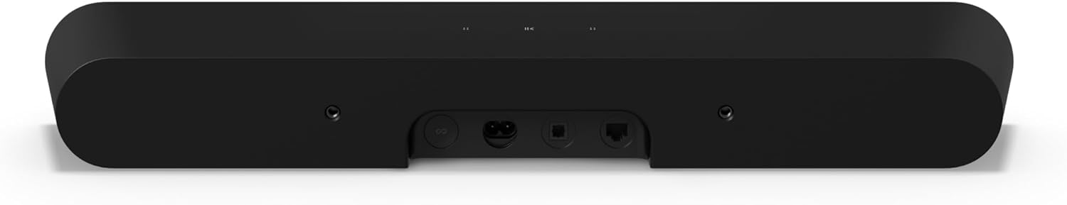 Sonos Ray Barra de Sonido Esencial para TV, Música y Videojuegos - Color Negro