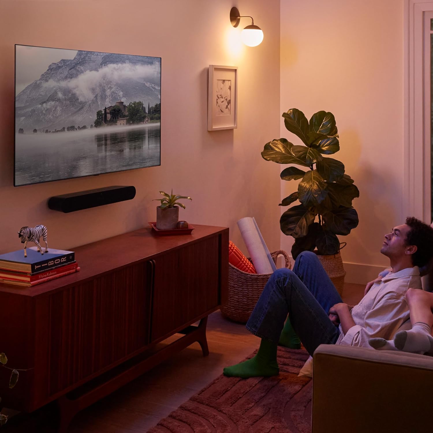 Sonos Ray Barra de Sonido Esencial para TV, Música y Videojuegos - Color Negro