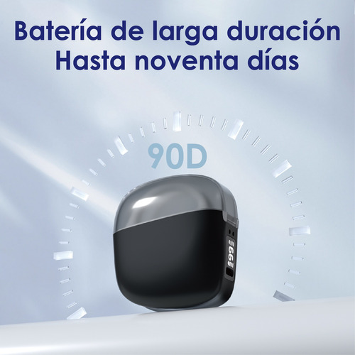 Audífonos Open-ear Bluetooth Negro Mvpsmart Con Micrófono