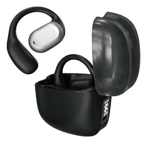Audífonos Open-ear Bluetooth Negro Mvpsmart Con Micrófono
