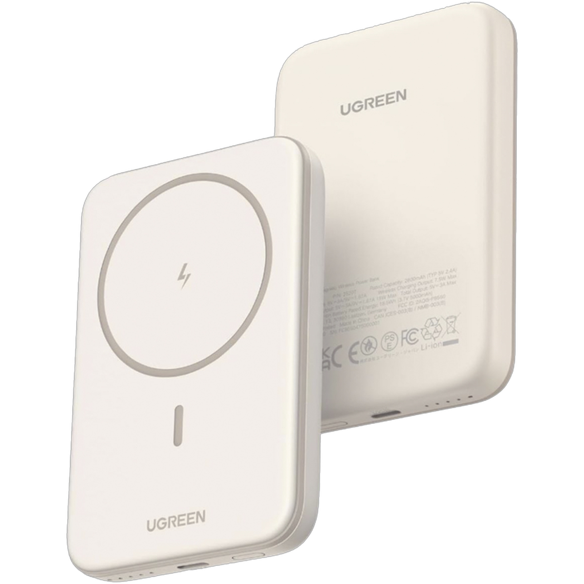 Ugreen 10,000mah 20w Magnetic Power Bank, Cargador Portátil