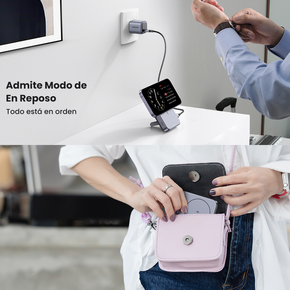 Power Bank Magsafe De 10000mah Nexode 20w 1 Usb-c 1 Usb-a 
