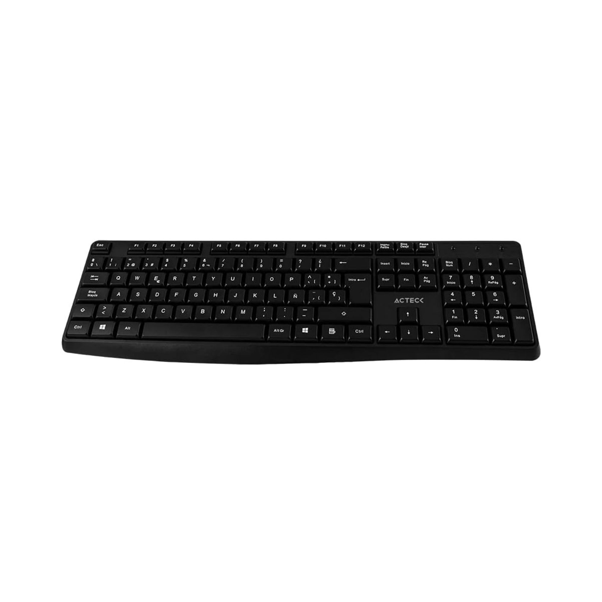 Kit de Teclado y Mouse Acteck Creator MK440, Inalámbrico, USB, Negro