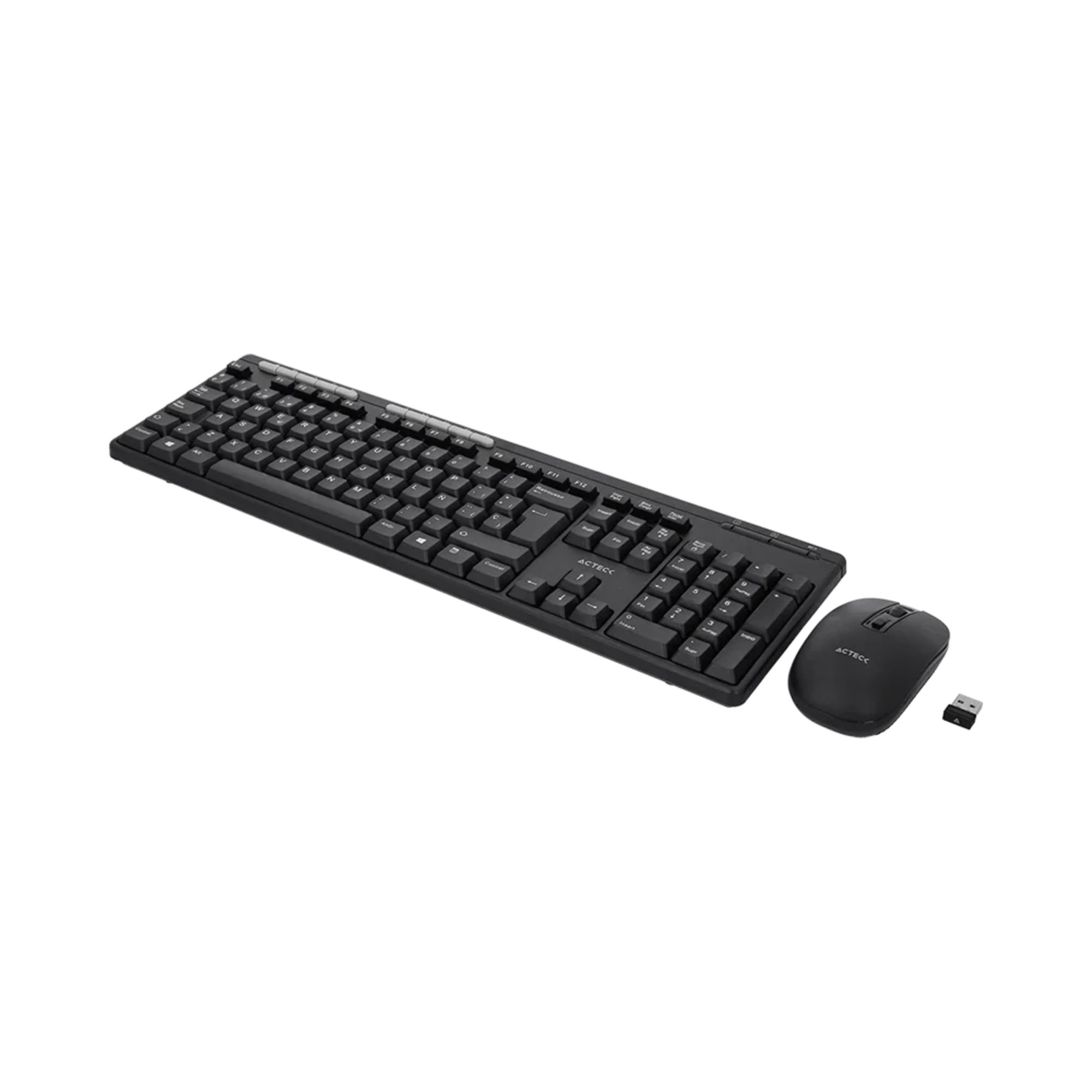 Kit de Teclado y Mouse Acteck Creator MK450, Inalámbrico, USB, Negro