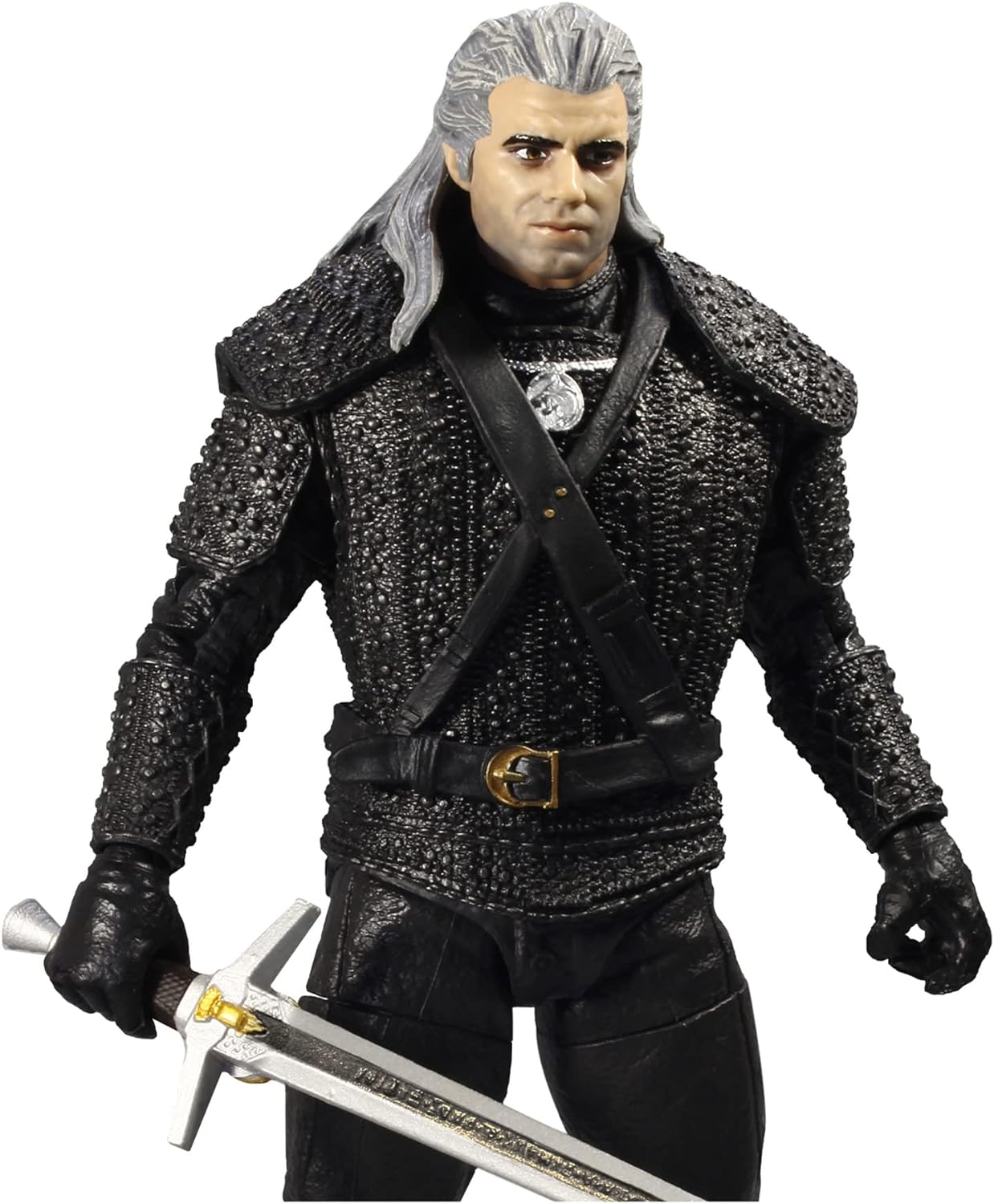 Figura The Witcher Netflix Geralt of Rivia con Accesorios