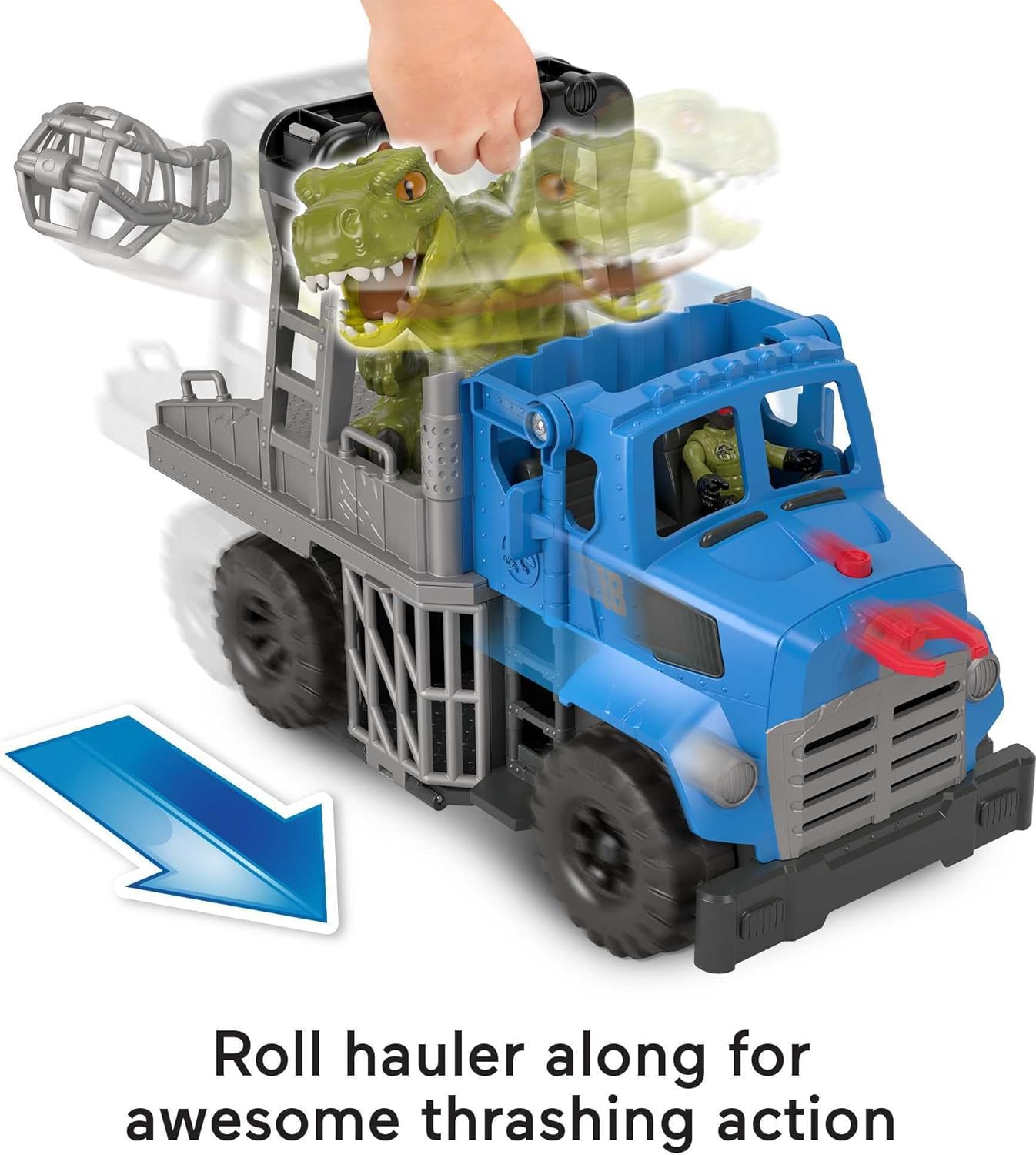 Figura Imaginext Jurassic World Transportadora Dinosaurios Juguete