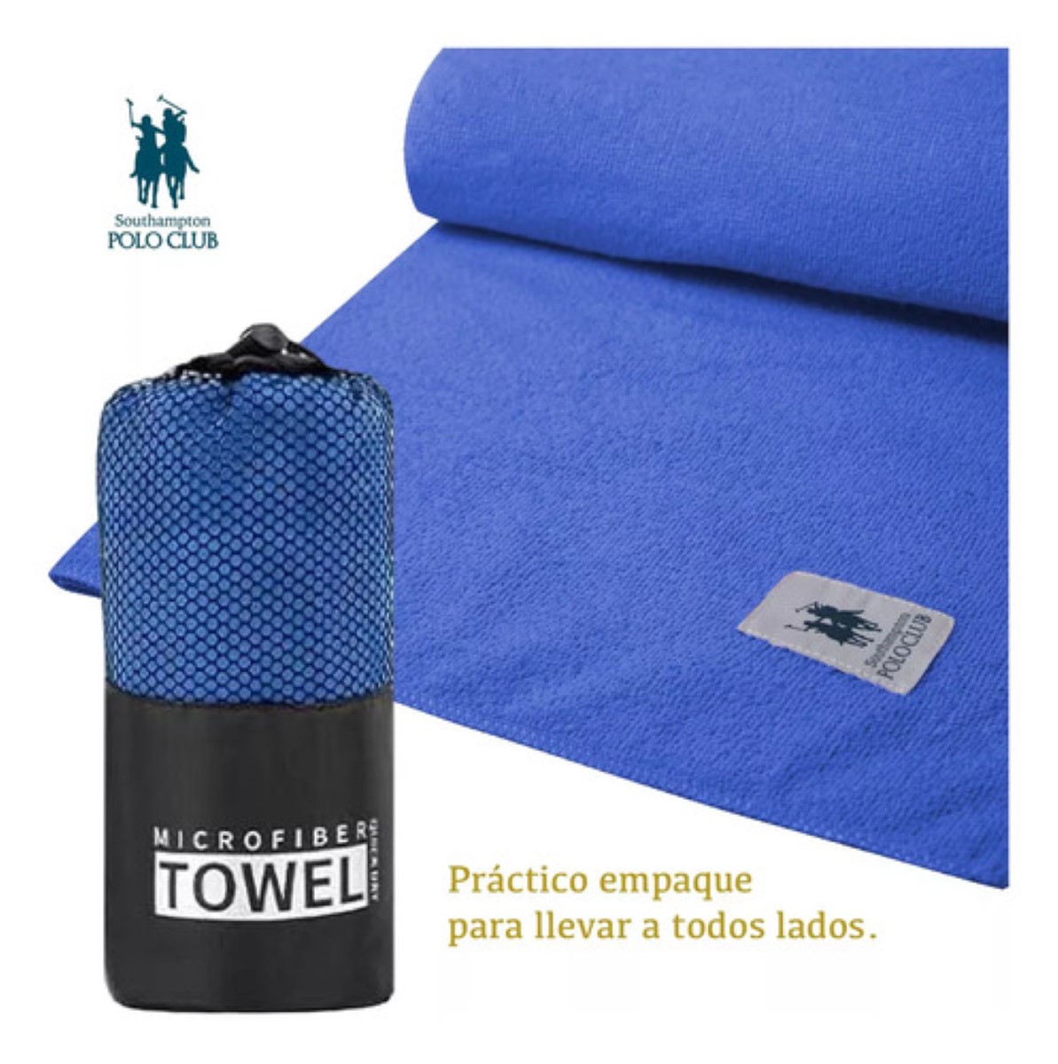 Toalla Deportiva Gym Secado Rápido 3 Piezas AZUL