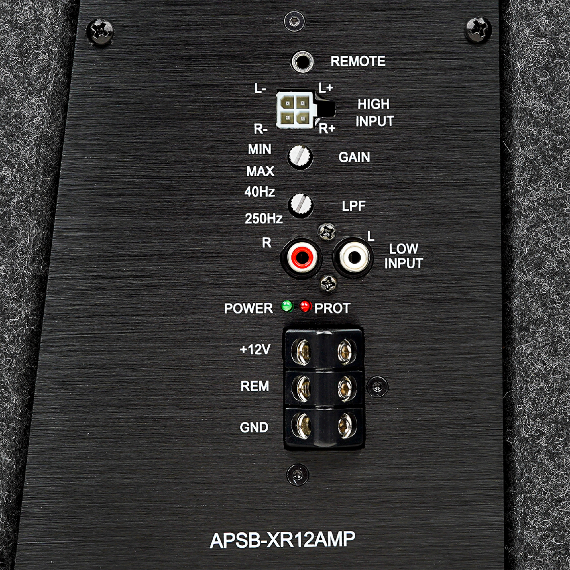 Cajón Subwoofer Amplificado Audiopipe APSBXR12AMP 12 PLG