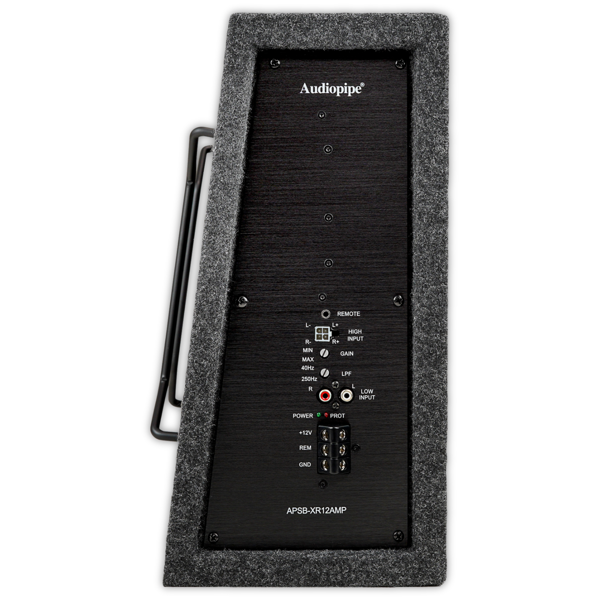 Cajón Subwoofer Amplificado Audiopipe APSBXR12AMP 12 PLG