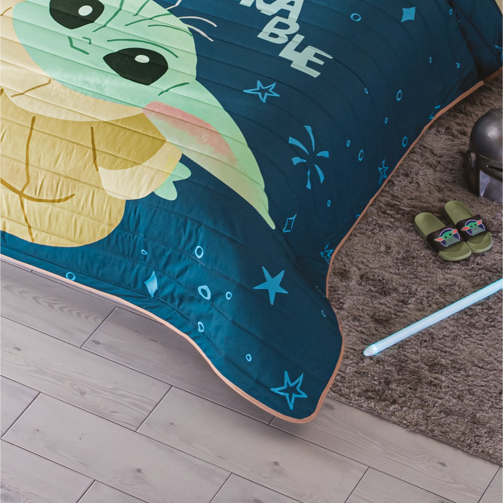 Edredón Matrimonial Neo Grogu Adorable Star Wars Concord