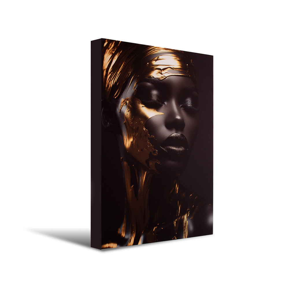 Ilios Innova | Cuadro Decorativo Fotografía Artística Mujer 3, Impreso en Tela 80x120cm, Impresión digital de alta calidad