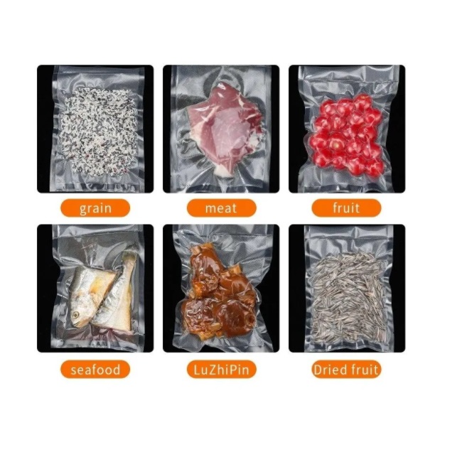 Empaquetadora de Alimentos al Vacio con 30 Bolsas de 500g c/u.