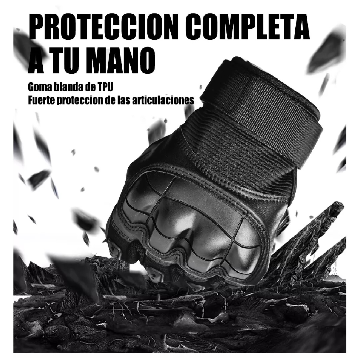 Guantes De Proteccion Anti Derrape Pantalla Táctil Talla L