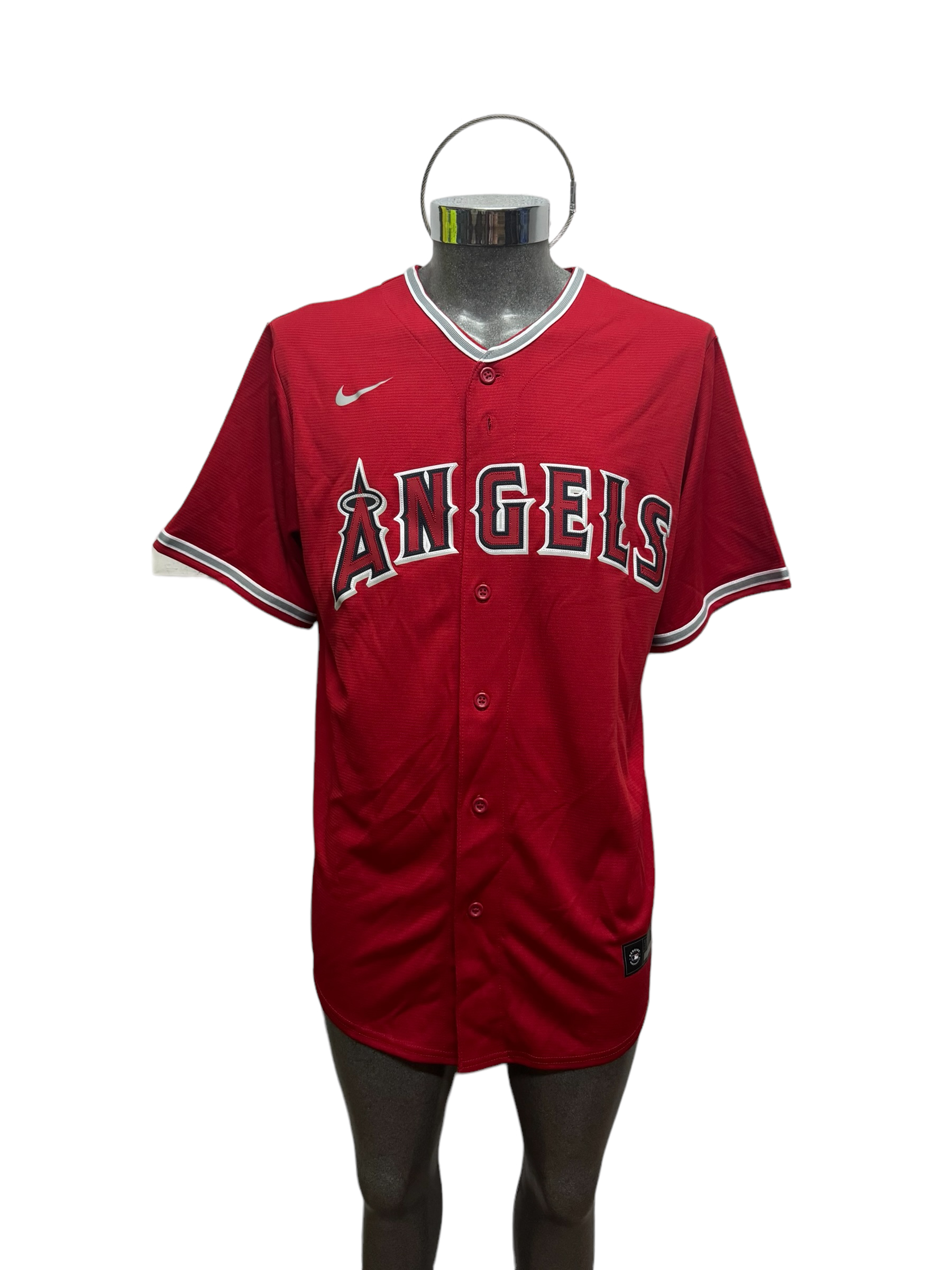 Jersey Original Nike Beisbol MLB Los Angeles Angels Anaheim alterno #27 T770-ANS3